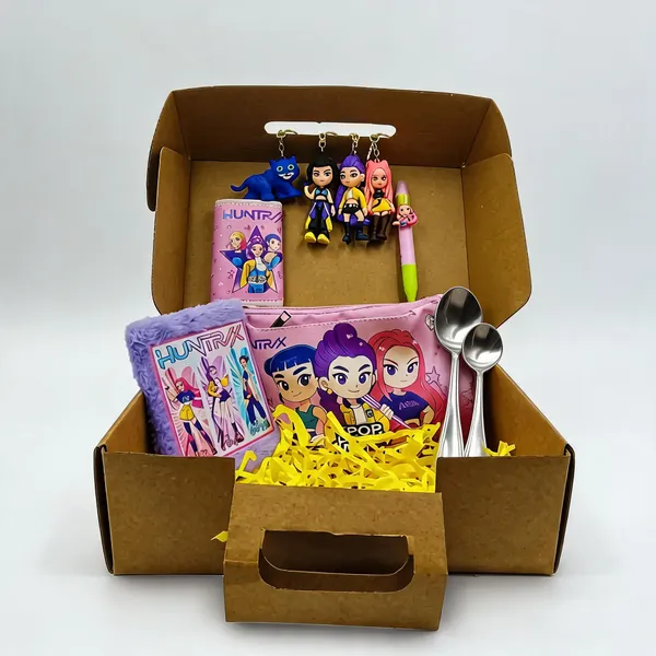 Huntriixxx_Themed_Gift_Hamper_With_Keychains_Notebook_And_Pen