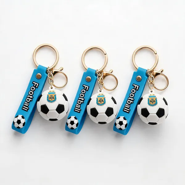 Rubber_3D_Football_Fan_Charm_Keychain