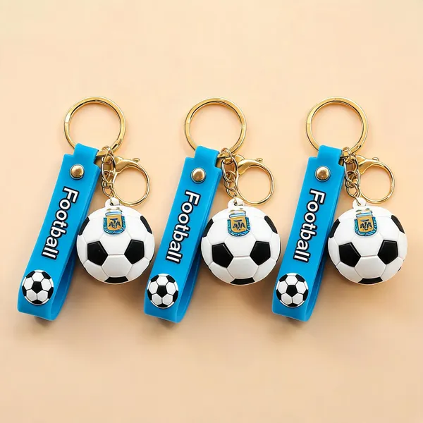 Rubber_3D_Football_Fan_Charm_Keychain