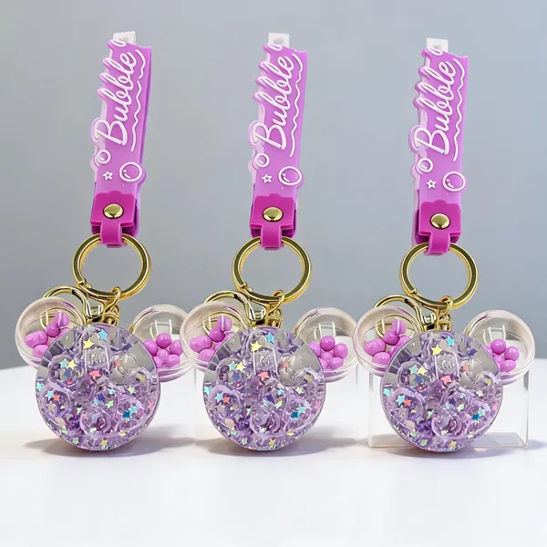 Purple_Glitter_Mickey_Shaker_Bubble_Keychain