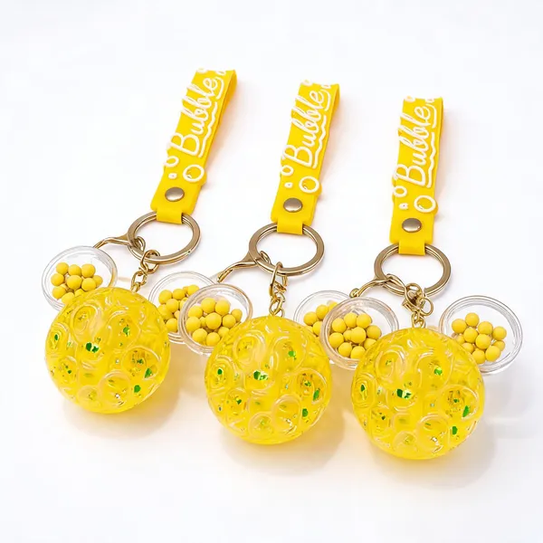 Yellow_Glitter_Mickey_Shaker_Bubble_Keychain