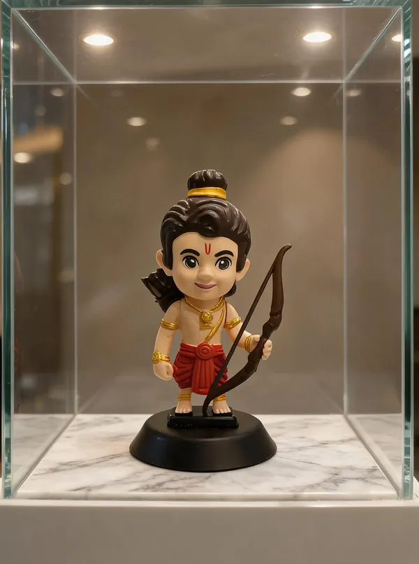 Baby_Ram_Ji_Archer_Chibi_Polyresin_Figurine_In_Glass_Case