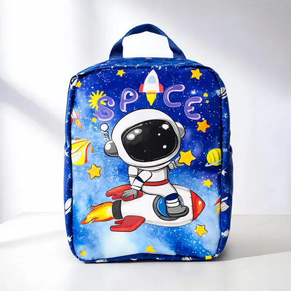Rexine_Galaxy_Astronaut_Rocket_Print_Junior_School_Bag_For_Kids