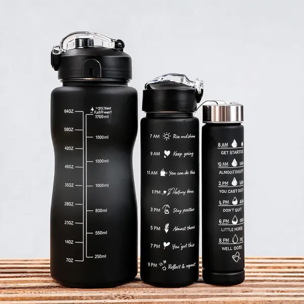 Black_Plastic_Motivational_Water_Bottle_With_Time_Marker_Pack_Of_3