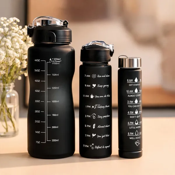 Black_Plastic_Motivational_Water_Bottle_With_Time_Marker_Pack_Of_3