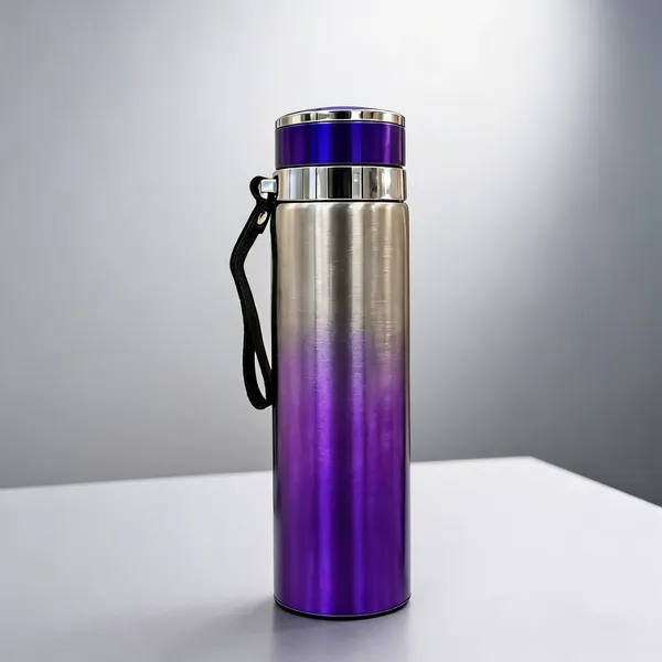 Stainless_Steel_Silver_Purple_Gradient_Vacuum_Insulated_Flask