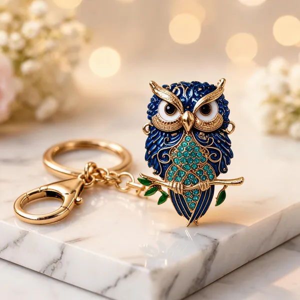 Royal_Blue_Crystal_Owl_Gold-Tone_Bag_Charm_Keychain