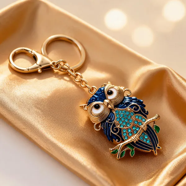 Royal_Blue_Crystal_Owl_Gold-Tone_Bag_Charm_Keychain