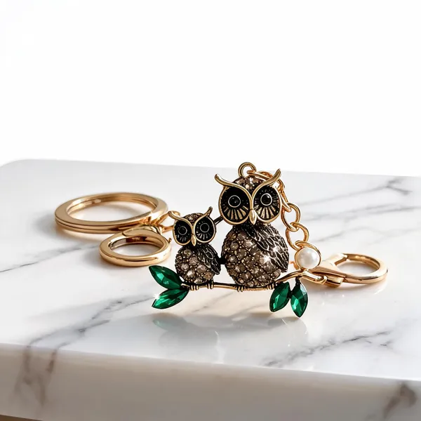 Gold-Tone_Crystal_Owl_Duo_Bag_Charm_Keychain