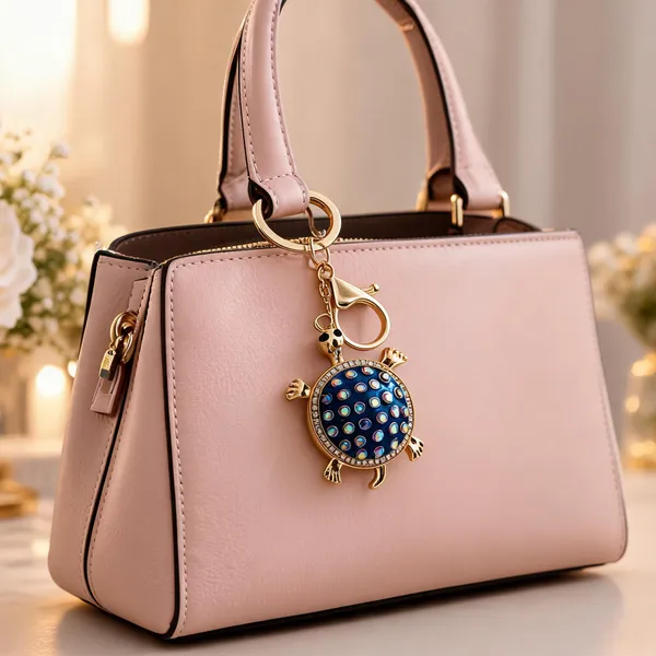Blue_Crystal_Turtle_Gold-Tone_Bag_Charm_Keychain