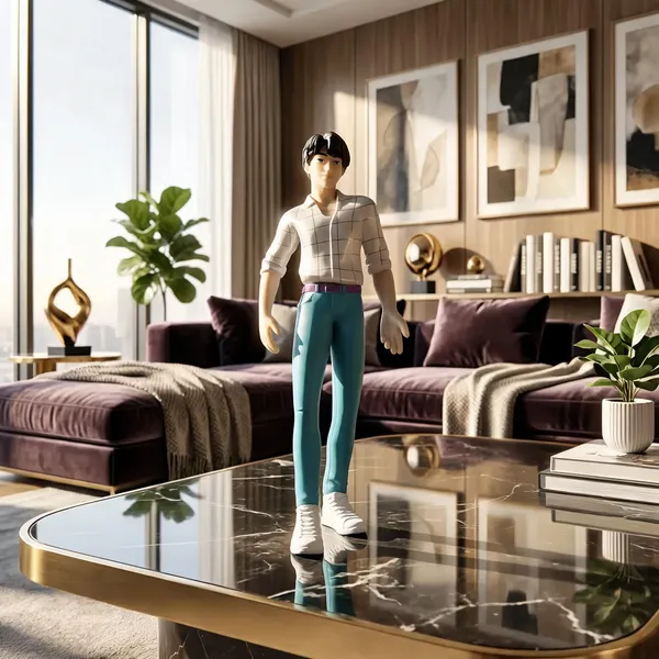 Urban_Style_Male_Fashion_Polyresin_Figurine_15.5_Cm