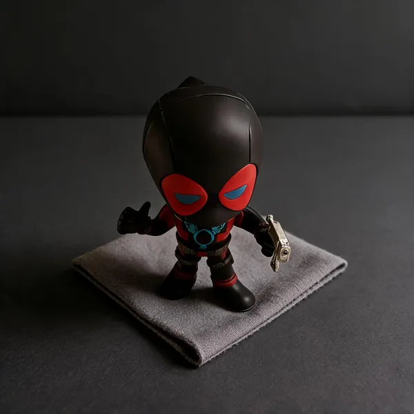 Shadow_Strike_Masked_Hero_Chibi_Polyresin_Mini_Figurine_9.6_Cm