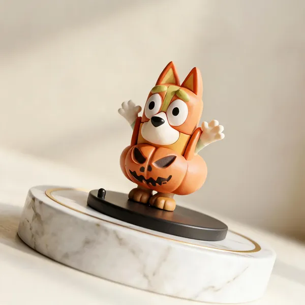 Halloween_Pumpkin_Pup_Cartoon_Polyresin_Collectible_Figurine