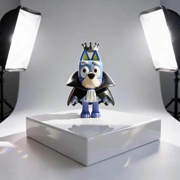 Vampire_Pup_Cartoon_Dog_Cape_Polyresin_Collectible_Figurine