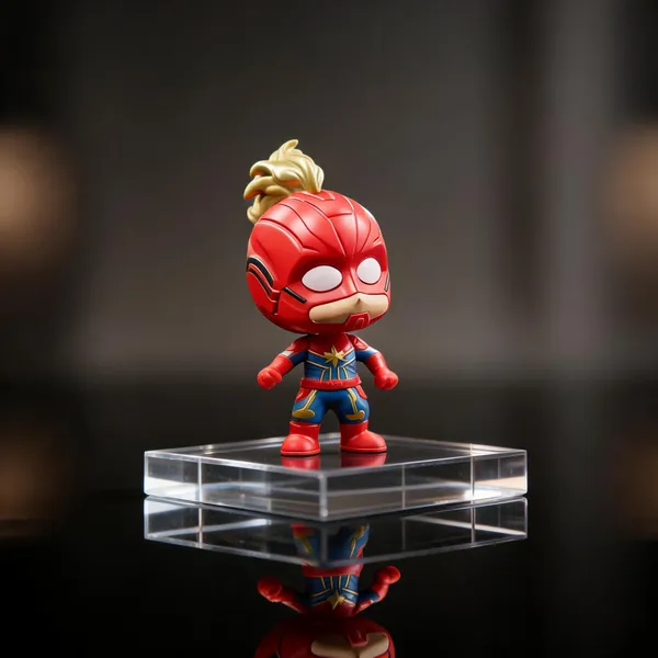 Polyresin_Cosmic_Star_Hero_Red_Blue_Chibi_Collectible_Figurine