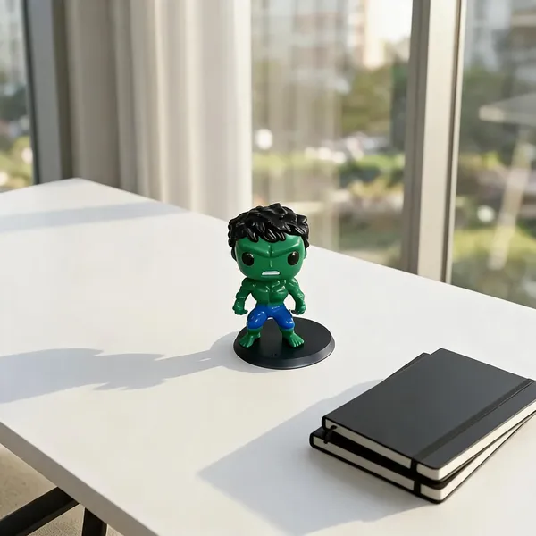 Green_Power_Hero_Muscular_Chibi_Polyresin_Collectible_Figurine