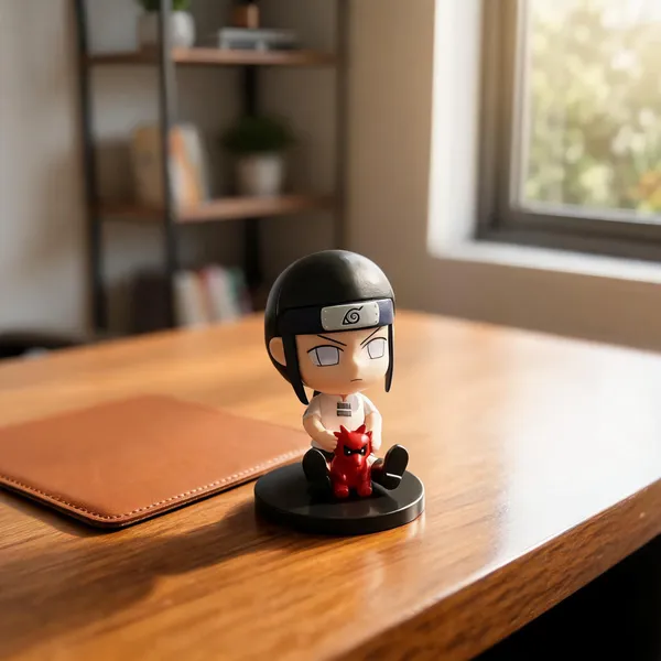 Mystic_Eye_Ninja_Chibi_With_Fox_Companion_Polyresin_Figurine