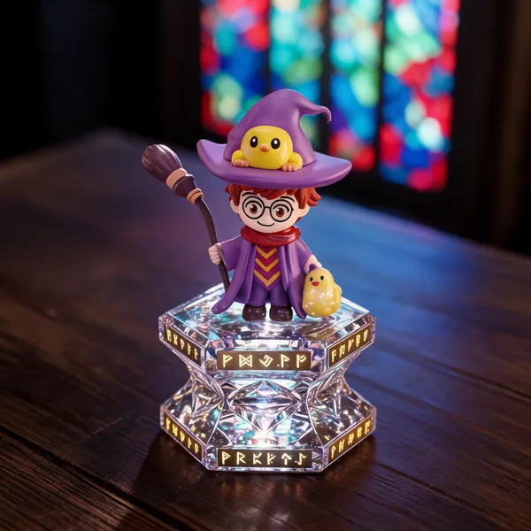 Little_Wizard_Purple_Outfit_Broom_Polyresin_Collectible_Figurine
