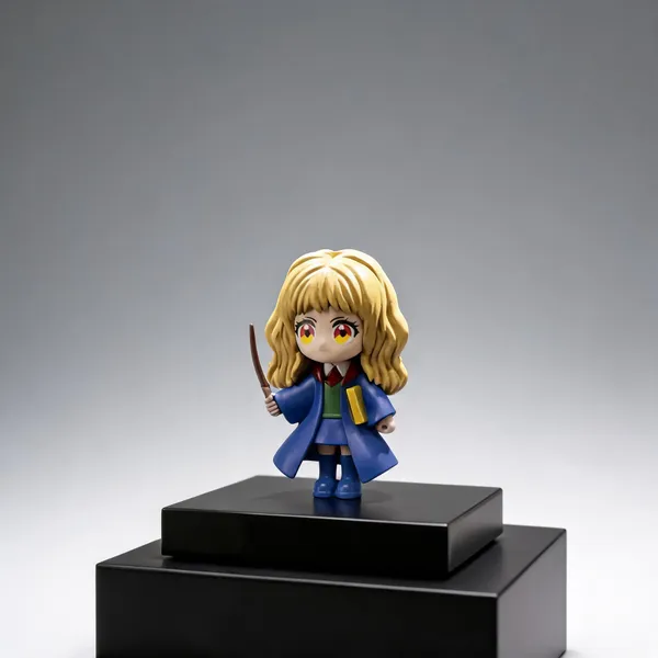 Magic_Academy_Girl_Wand_Book_Chibi_Polyresin_Collectible_Figure