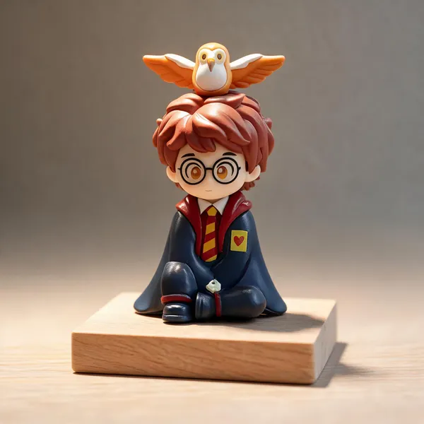 Magic_Academy_Chibi_Student_With_Owl_Companion_Polyresin_Figurine