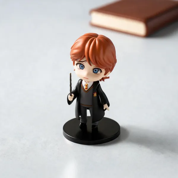 Magic_Academy_Red-Haired_Boy_With_Wand_Polyresin_Figurine