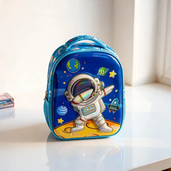 Blue_Leather_Rexine_Galaxy_Astronaut_3D_Print_Backpack_For_Kids