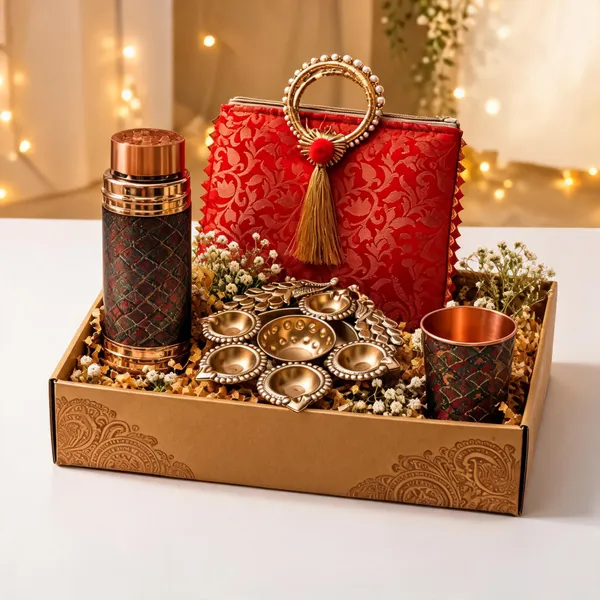 Copper_Diwali_Gift_Hamper_With_Diya_Set_And_Festive_Potli_Bag