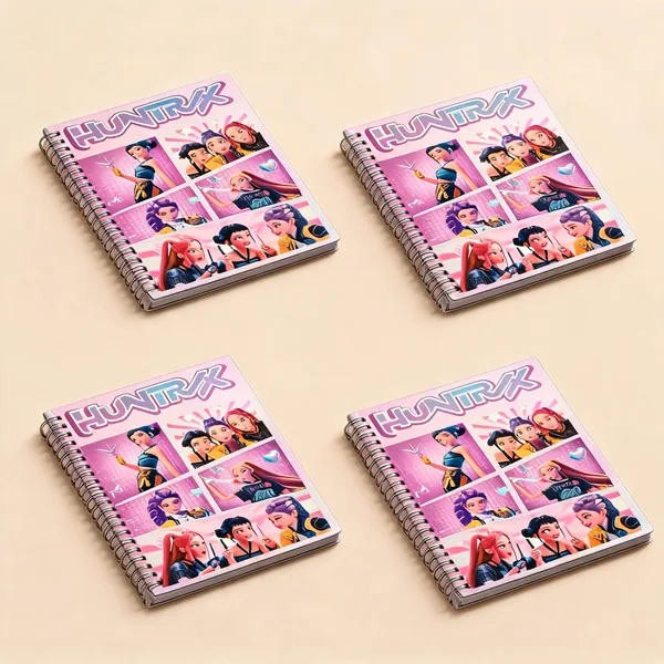 Pink_Holographic_K-Pop_Demon_Hunters_Printed_Spiral_Notebook