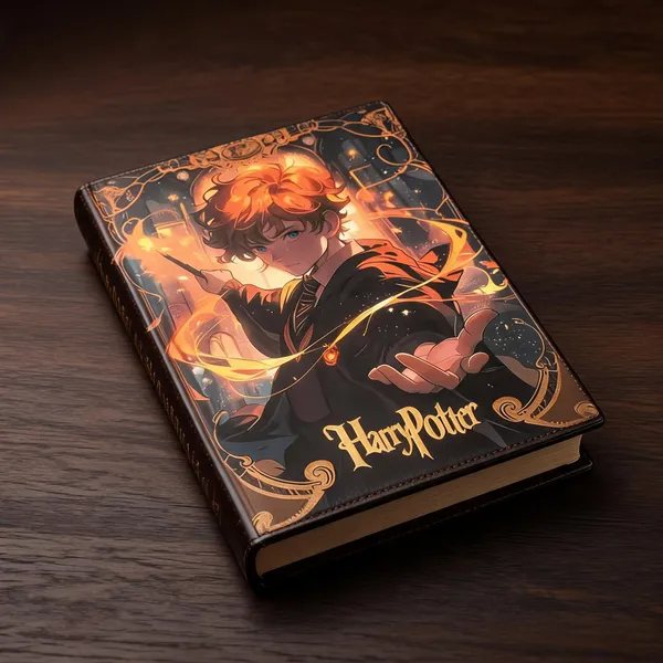 Dark_Fantasy_Wizard_Hardbound_Faux_Leather_Diary