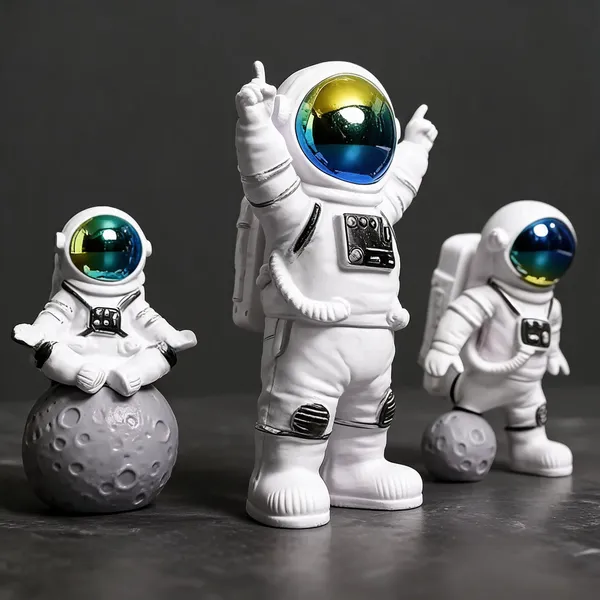 Dancing_Astronaut_Polyresin_Figurine_Pack_Of_3