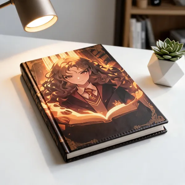 Magic_Academy_Anime_Illustrated_Faux_Leather_Diary