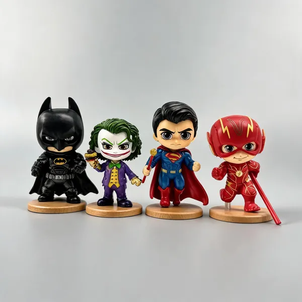 Dc_Comics_Chibi_Polyresin_Action_Figure_Pack_Of_4