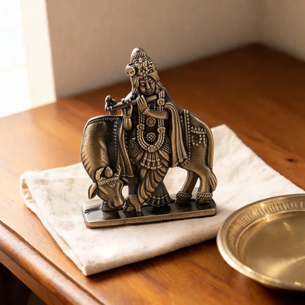 Polyresin_Royal_Lord_Krishna_Bansuri_Flute_Devotional_Idol