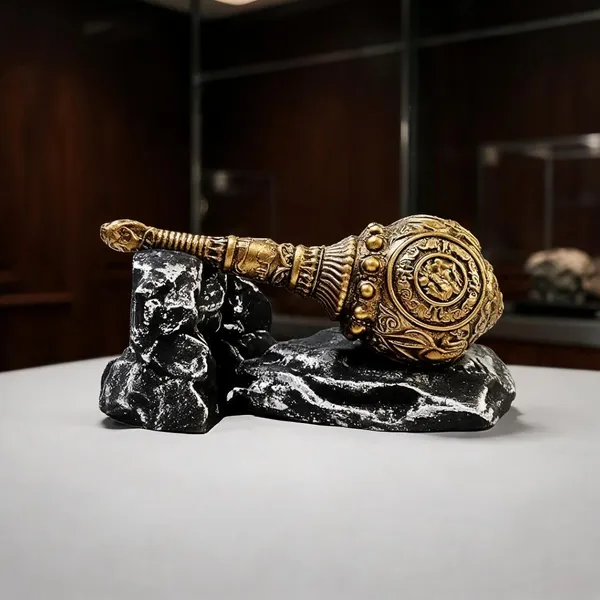 Resin_Devotional_Lord_Hanuman_Gada_Idol_Showpiece