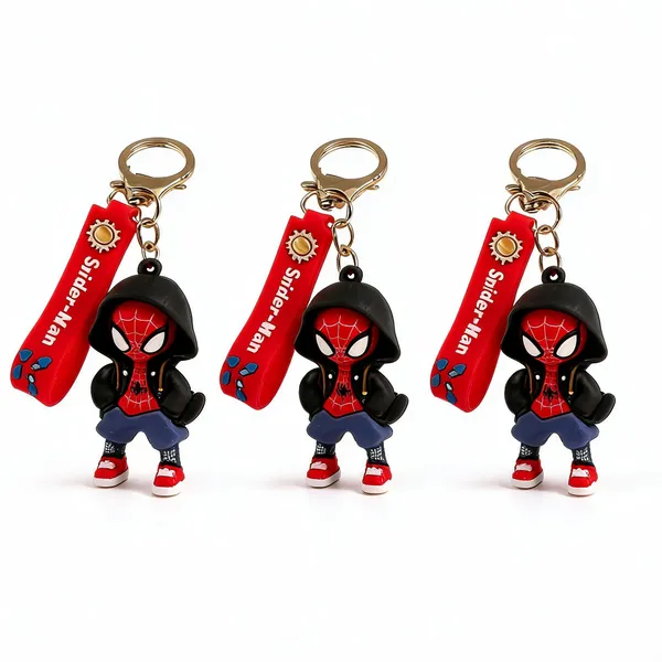 Rubber_Spidey_Character_Keychain