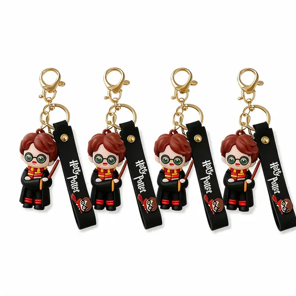 Wizard_Theme_3D_Silicone_Keychain