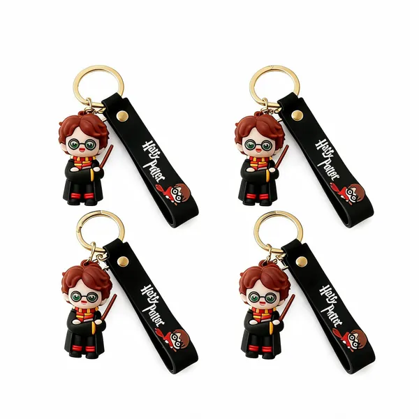 Wizard_Theme_3D_Silicone_Keychain