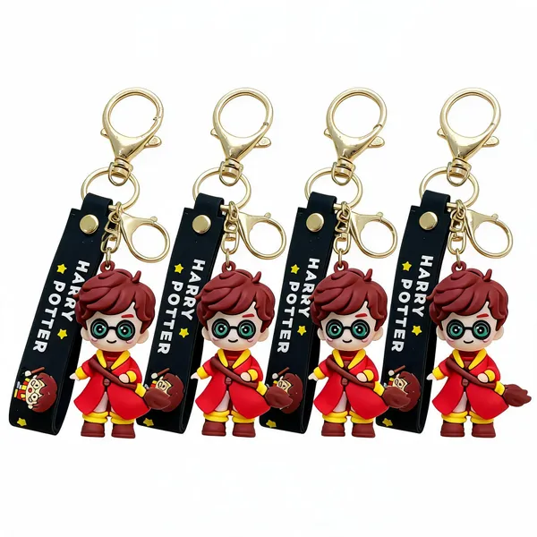 Wizard_Theme_Rubber_Plastic_Keychain