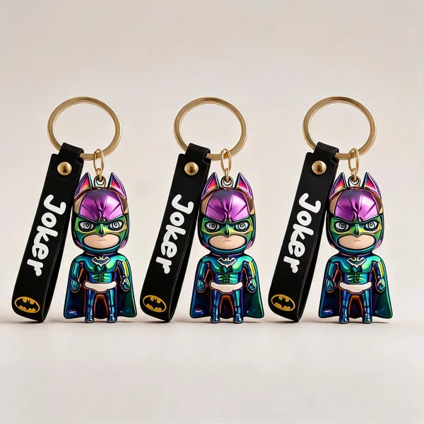 Metallic_Finish_Batman_3D_Character_Keychain