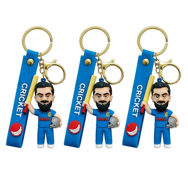 Virat_Kohli_Character_Rubber_Plastic_Keychain