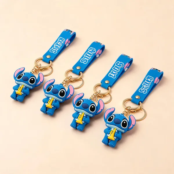 Titch_Theme_Rubber_Plastic_Keychain