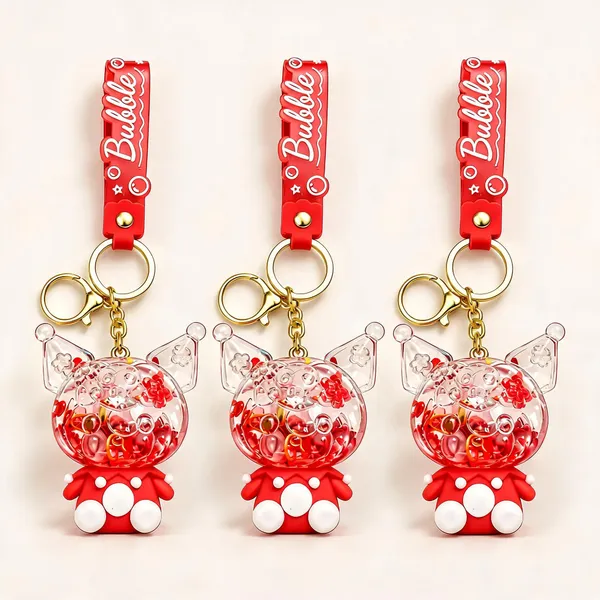 Red_Acrylic_Floating_Liquid_Quicksand_Keychain