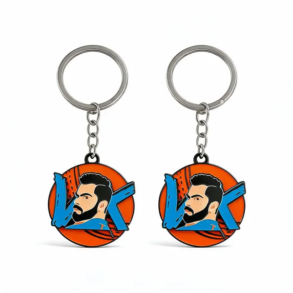 Virat_Kohli_360_Degree_Rotating_Metal_Keychain