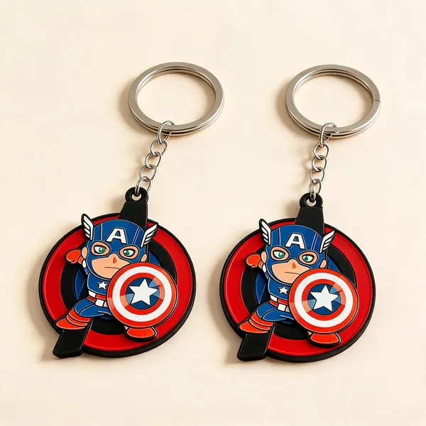 Metal_Rotating_Captain_America_Keychain