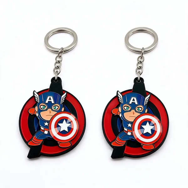 Metal_Rotating_Captain_America_Keychain