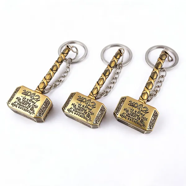 Thor_Mjolnir_Hammer_Metal_Keychain