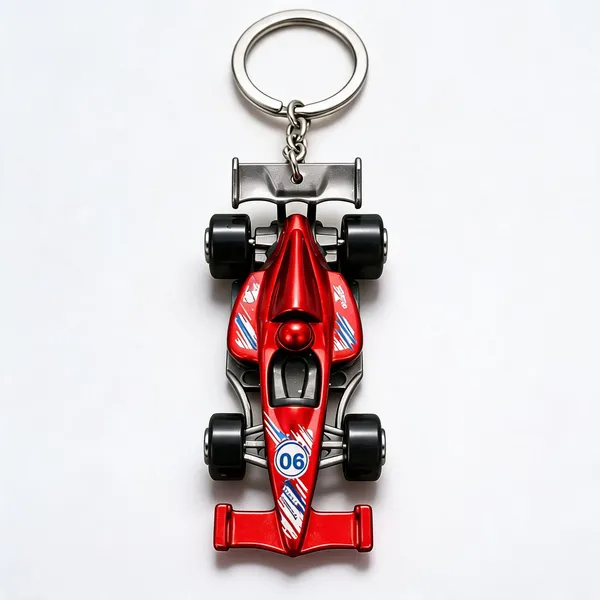 Red_Plastic_3D_Formula_1_Racing_Car_Keychain