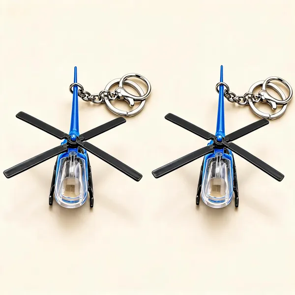 Blue_3D_Alloy_Helicopter_Model_Keychain
