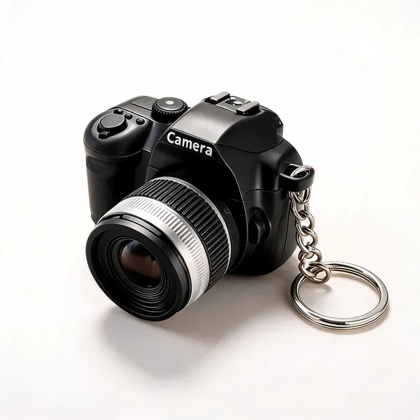 Rubber_Plastic_Mini_Dslr_Camera_Keychain