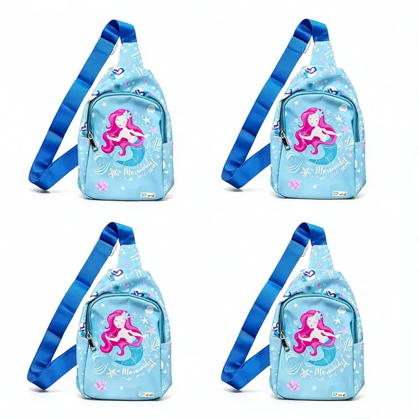 Aqua_Blue_Faux_Leather_Mermaid_Dreams_Crossbody_Chest_Bag